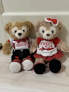 ディズニー　フロリダ　ダッフィーとシェリーメイ ぬいぐるみ セット