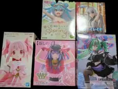 初音ミク 魔法少女まどか☆マギカ 推しの子 魔女の旅々 フィギュア 5点セット