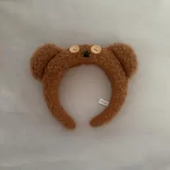 ティムカチューシャ 茶色