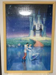 ディズニー シンデレラ ジグソーパズル 額縁付き　完成品