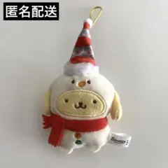 サンリオ　クリスマス　シークレットマスコットブローチ　ポムポムプリン