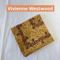 【廃盤品】Vivienne Westwood オーブ柄 ハンカチ スカーフ 総柄