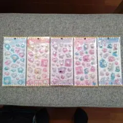 【新品・未開封・正規品】プチ ウォーターインシール ストーンつき 5枚セット