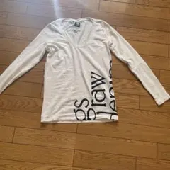 G-STAR RAW ホワイト長袖Tシャツ XS