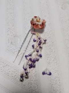 髪飾り　花　和装