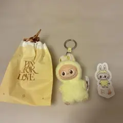 THE MONSTERS PIN FOR LOVE イニシャル　ラブブ 【F】