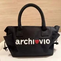 archivio アルチビオ ゴルフラウンドバッグ トート ブラックのサムネイル