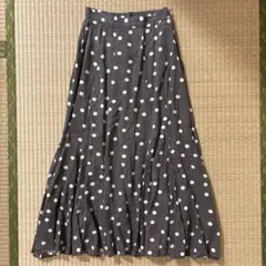titivate ドット ロングフレアスカート Sのサムネイル