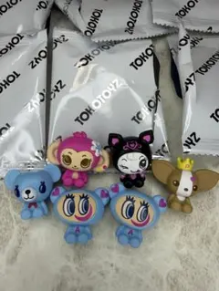 【新品未使用】ナルミヤキャラクターズ ちびコレフィギュア　おすわりシリーズ 6体