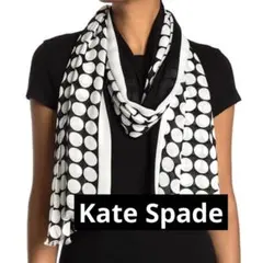 【新品】kate spade♠️ オブロングスカーフ　ダンスフロアのサムネイル