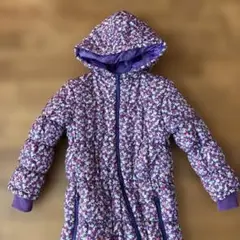雪遊び用　ジャンプスーツ　スキーウェア　紫　120cm Bateau Bleue