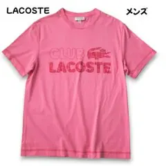LACOSTE デカロゴ 半袖Tシャツ ワニロゴ Mサイズ ゆったり 極美品