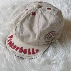 Tinkerbell ベージュキャップ 星刺繍のサムネイル
