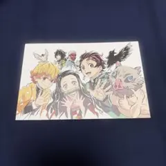 鬼滅の刃 アイキャッチポストカード 全集中展 幕間 集合絵 1枚