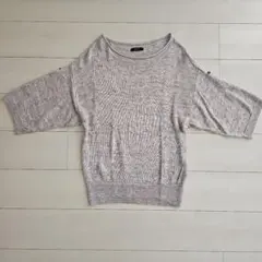 COMME CA ISM　コムサイズム　ニット　カットソー　プルオーバーのサムネイル