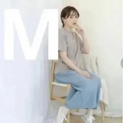 しまむら teraさんコラボ プリーツスカート ブルー Ｍサイズ