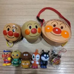 アンパンマン おもちゃ9点セット まとめ売り ドキンちゃん バイキンマン
