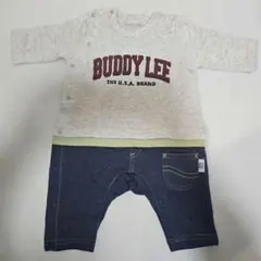 新品 Lee ベビー服 50〜60cm 新生児 ロンパース 綿100% タグ付き