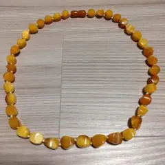 超稀少!!☆天然☆ロイヤルアンバー(蜜蝋琥珀)コハク男女兼用 オーナー秘蔵][鑑別書付] ロイヤルミルキーアンバー（蜜蝋琥珀