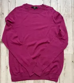 ユニクロ　レディース　エクストラファインメリノクルーネックセーター　Lサイズ