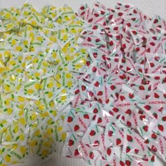 アミューズメントお菓子　100個　いちごみるく　れもんこりっと