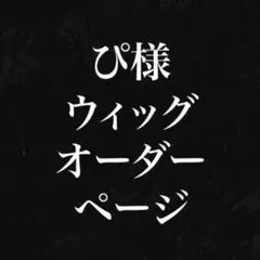 ぴ様　購入専用ページ