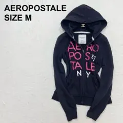 エアロポステール Y2K 00s グランジ ジップパーカー 海外ガール（1235