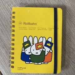 <訳あり>Rollbahn ポケット付メモ ミッフィー 誕生65周年記念