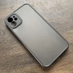 PinLiSheng iPhone11 ケース マット ブラック