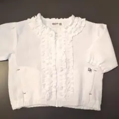 RAG MART フリル付きアウター 80 ホワイト