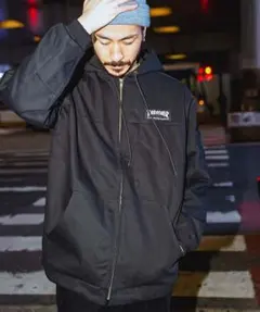 WORK HOODED JACKET/スラッシャー  パーカー　ジャケット