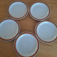 レトロなお皿 5枚セット