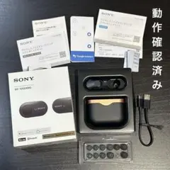 付属品付 SONY ワイヤレスイヤホン WF-1000XM3 ブラックゴールド