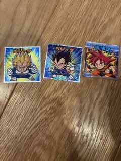 ドラゴンボールZ ベジータ 悟空　ビックリマンシール