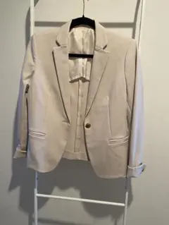 コムサイズム　卒業式　入学式　アイボリー　ジャケット Lサイズ