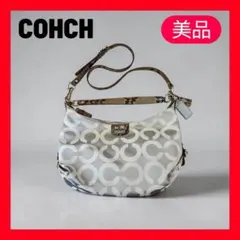 COACH コーチ オプアート シグネチャー アクセサリーポーチ パイソン