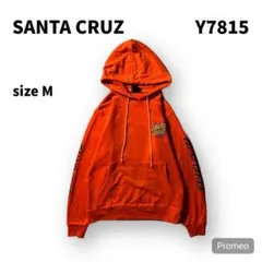 【即購入OK】SANTA CRUZ パーカー　フーディー　サイズM オレンジ