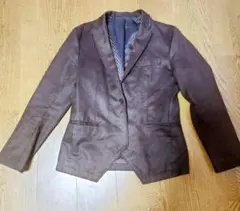 ブラウン テーラードジャケット
