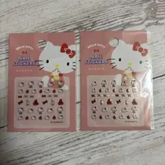 新品未使用‼️ ネイルシール　キティ　サンリオ　レトロ