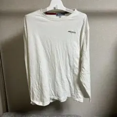 Kappa ホワイト 長袖カットソー Lサイズ