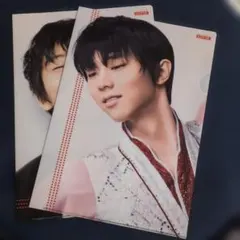 羽生結弦 LOTTE Ghana クリアファイル 2枚セットのサムネイル