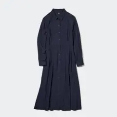 ユニクロ フレアワンピース 長袖