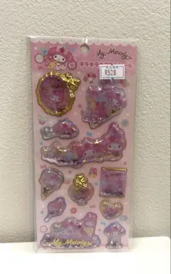 マイメロディ　キラキラカプセルシール