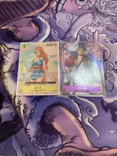 ワンピースカード　おナミ　ゾロ十郎　R