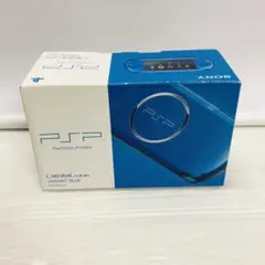 ★未使用品★極美品PlayStationバイブラントブルーPSP3000PB★訳