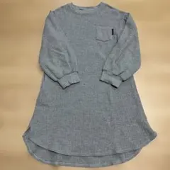 BREEZE ブリーズ ワッフルワンピース グレー 130cm