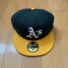 New Era 59FIFTY A's キャップ 7 1/8