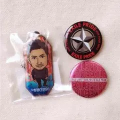 EXILE MAKIDAI 缶バッチセット