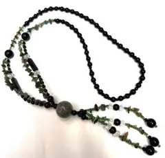 58 天然石ネックレス★大ぶり