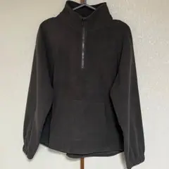 美品 イオン あったか 裏起毛 パーカー スウェット トレーナー M ブラウン